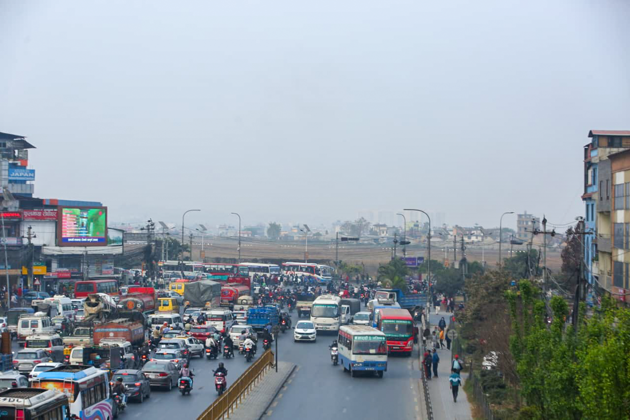 सुधारिँदै काठमाडौंको वायु गुणस्तर