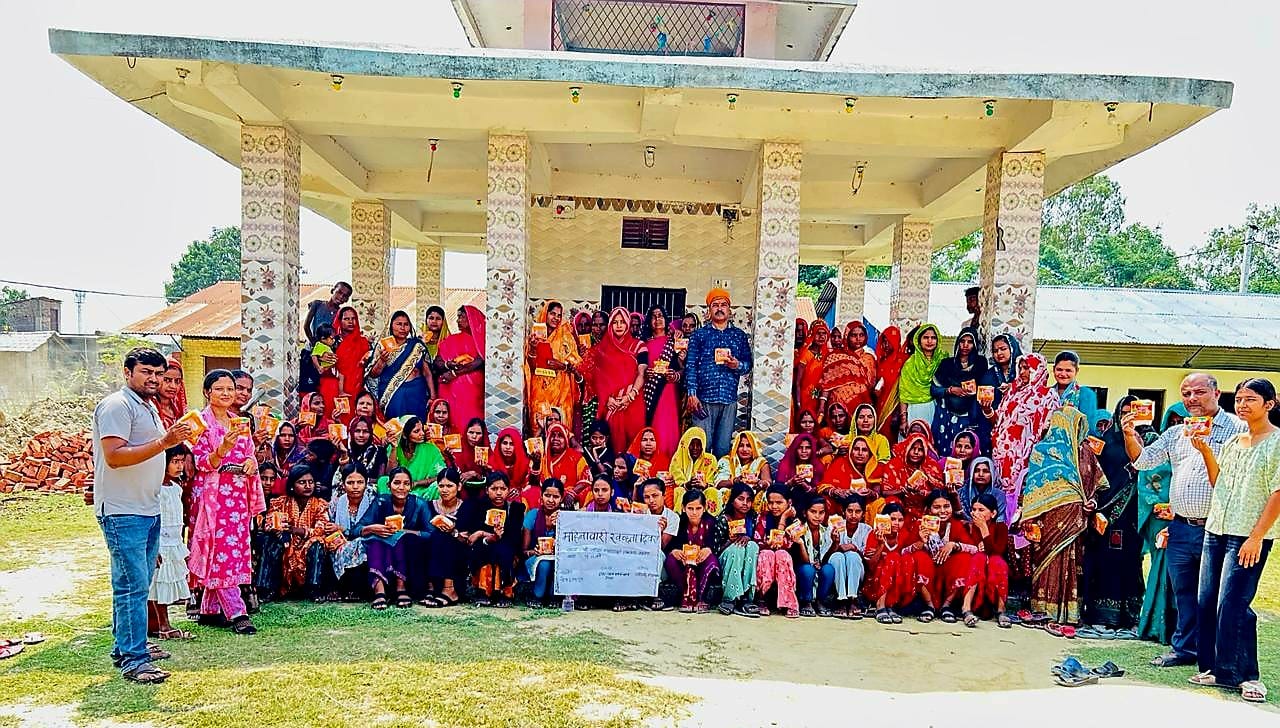 महोत्तरी गाउँपालिकामा महिनावारी स्वच्छता दिवस सम्पन्न