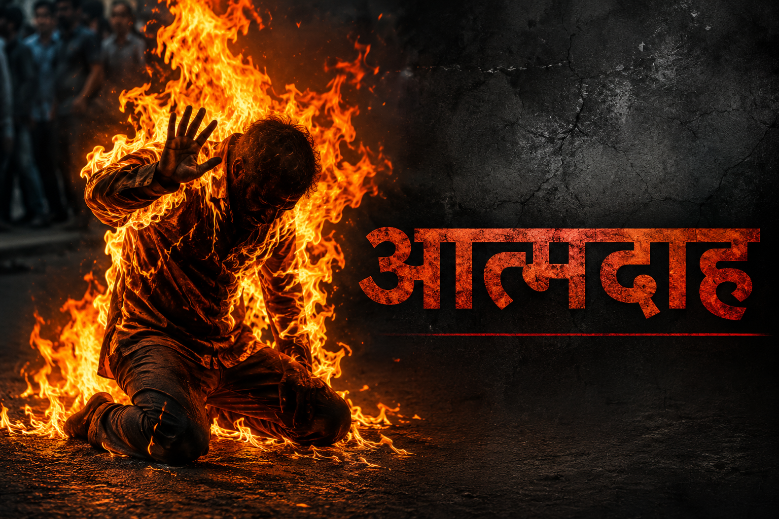 काठमाडौंको बुद्धनगरमा आत्मदाहको प्रयास, अवस्था गम्भीर