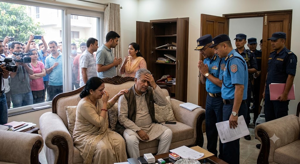 उजुरी आयो भन्दै घरमा प्रहरीको छापा, गल्ती भयो भन्दै माफी